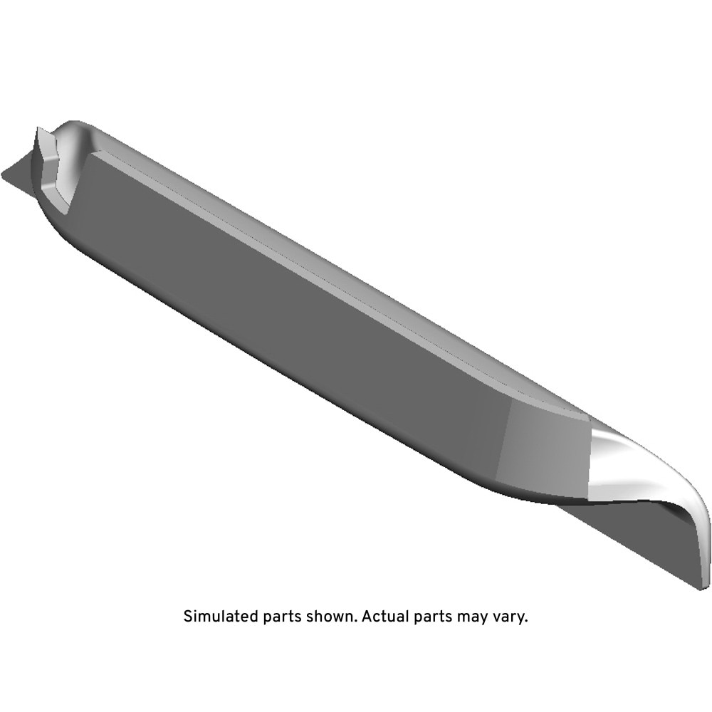 GM Genuine Parts Ebony Passenger Side Quarter Upper Trim Panel Bolt Cover