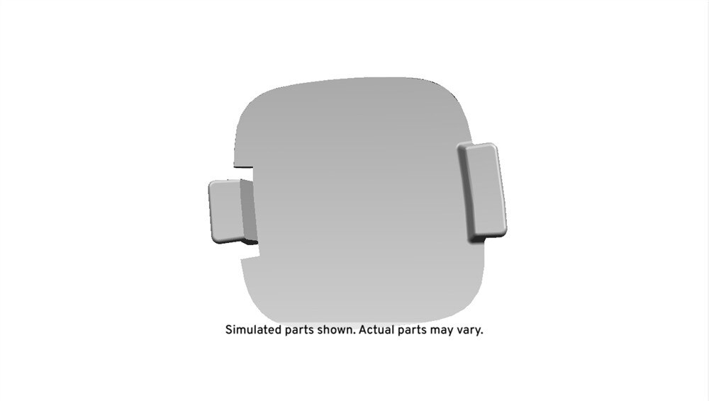 GM Genuine Parts Very Dark Steel Gray Steering Column Lower Trim Cover Hole Plug