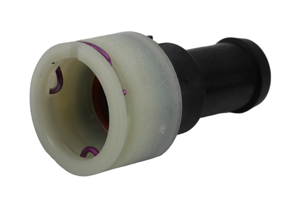 GM Genuine Parts Black Heater Inlet and Outlet Hose Connector