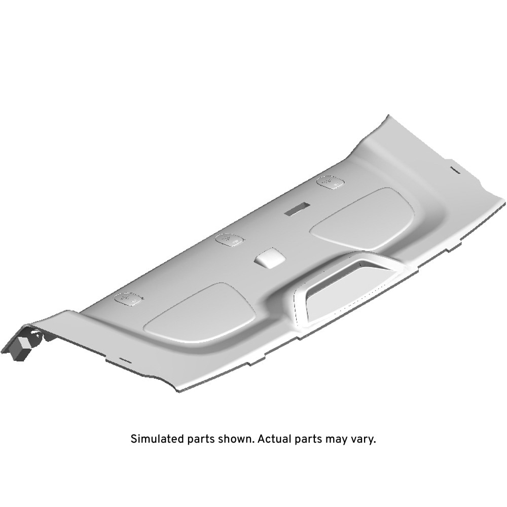 GM Genuine Parts Cocoa Rear Window Panel Trim