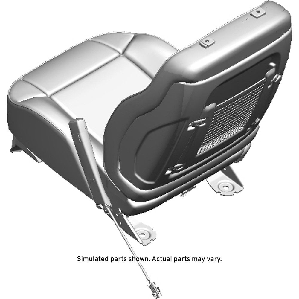 GM Genuine Parts Ebony Passenger Seat