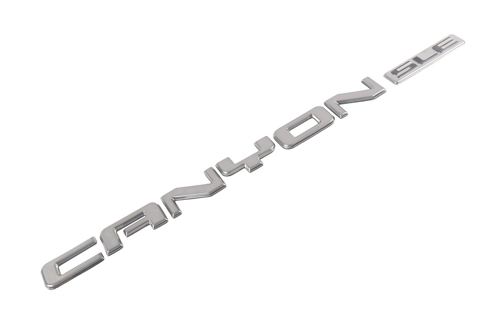 GM Genuine Parts Tailgate Canyon SLE Name Plate