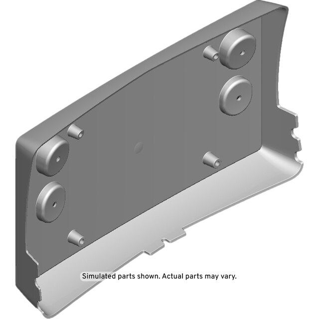 GM Genuine Parts Front License Plate Bracket
