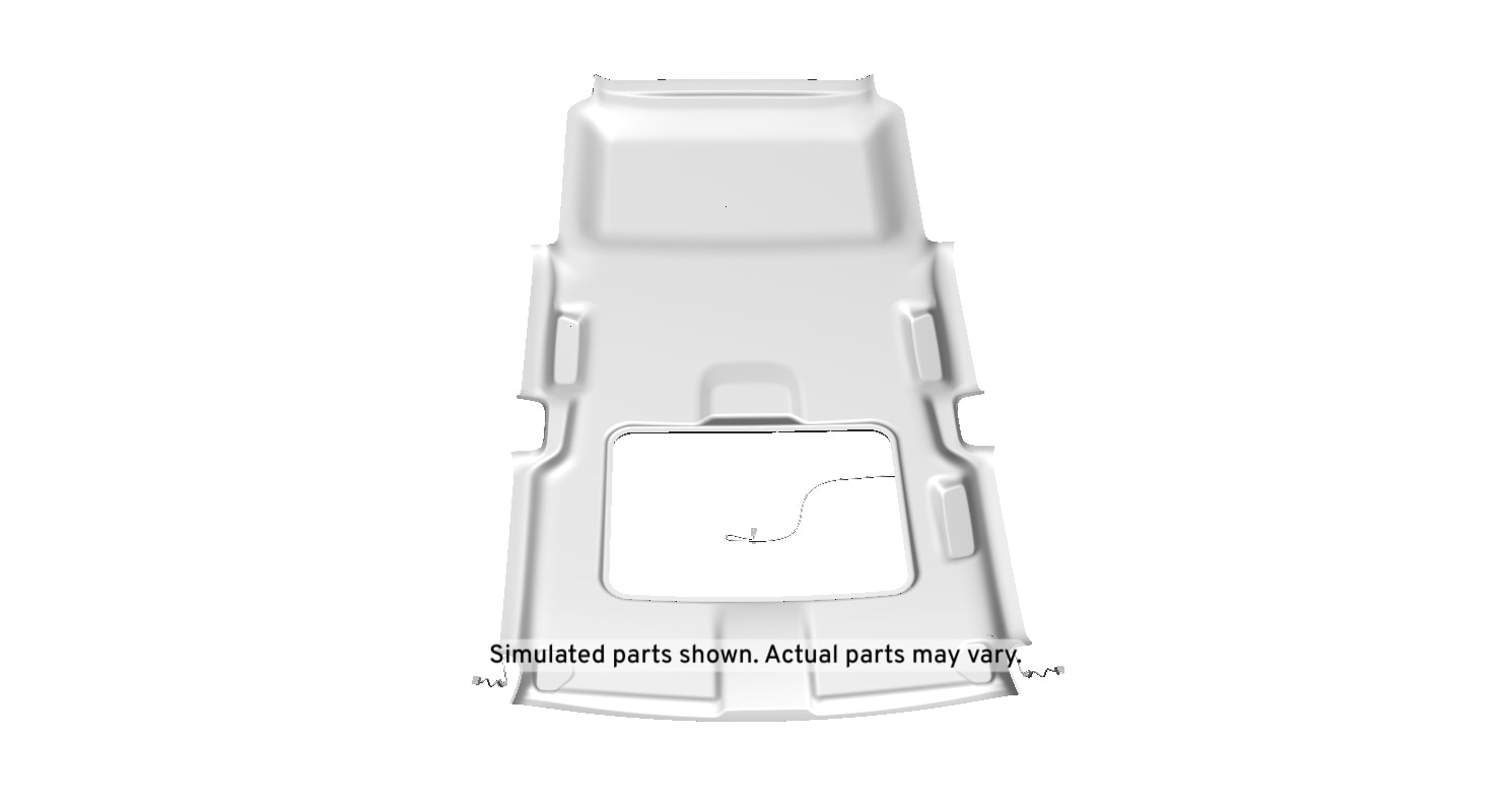 GM Genuine Parts Light Opal Gray Headliner