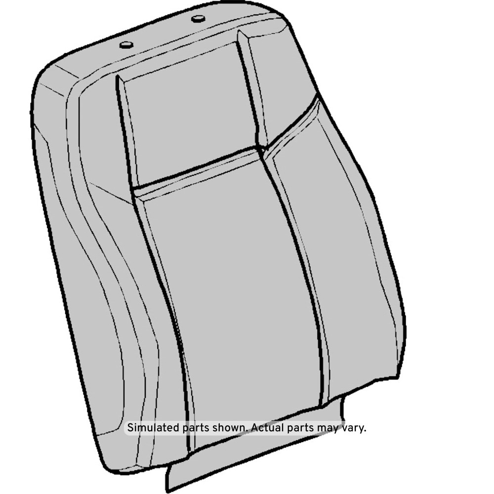 GM Genuine Parts Light Cashmere Passenger Seat Back Cover