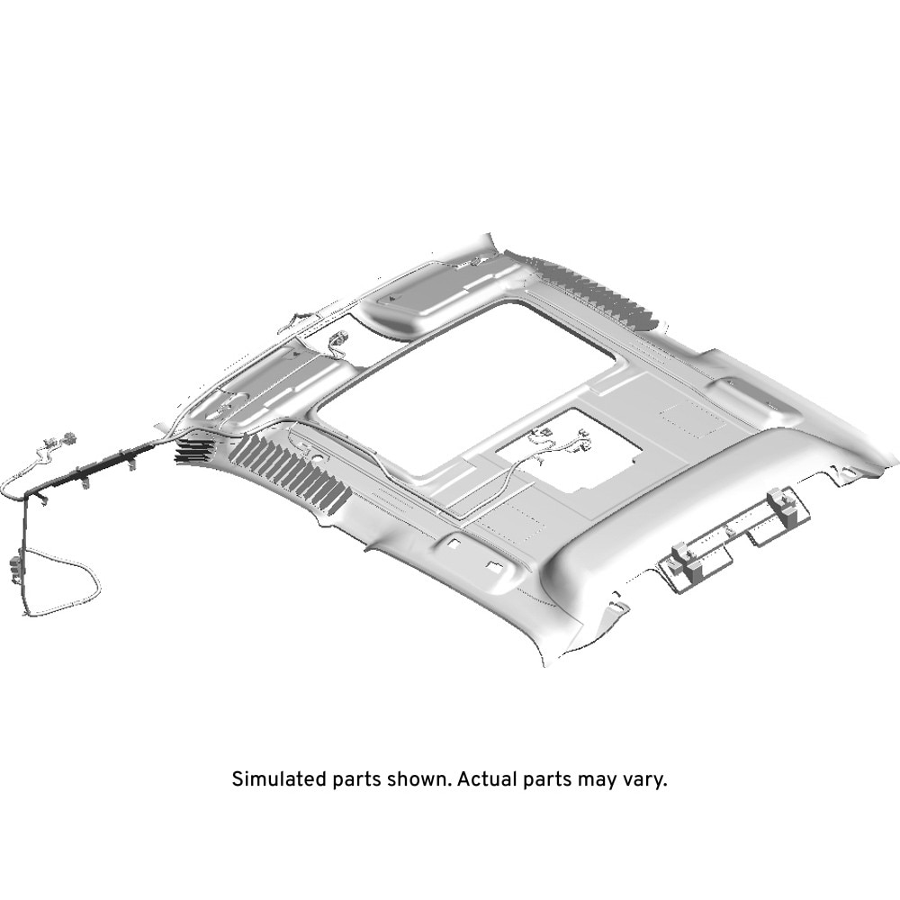 GM Genuine Parts Light Opal Gray Headliner