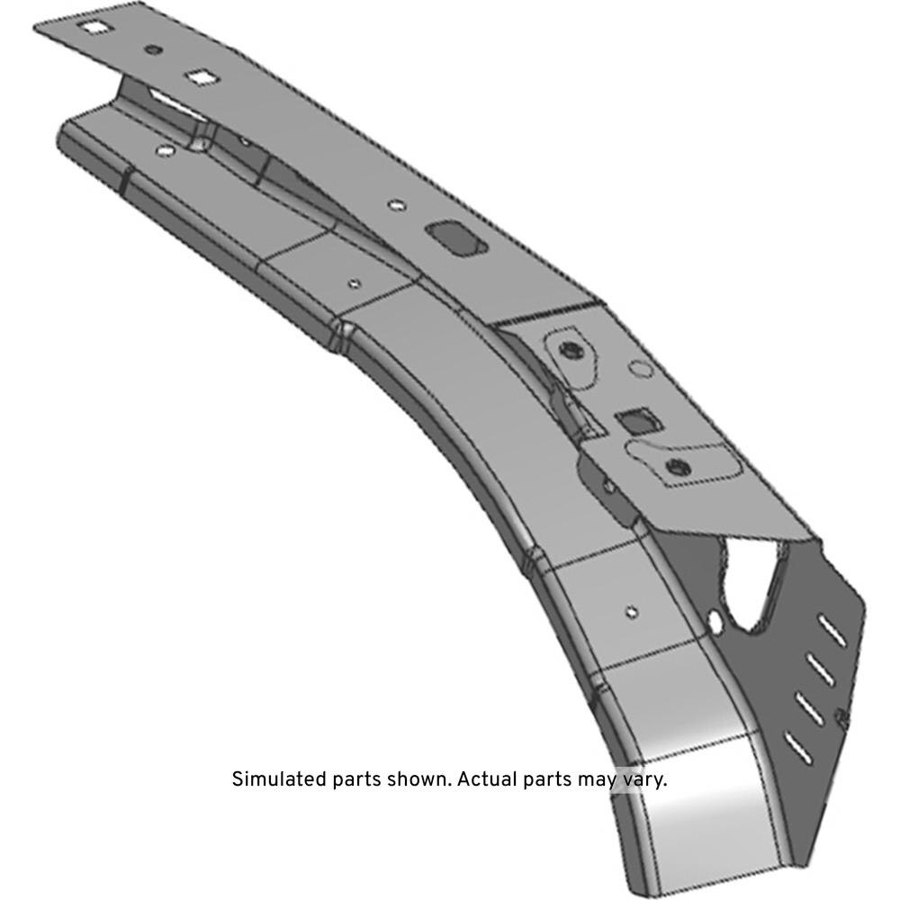 GM Genuine Parts Passenger Side Front Compartment Upper Side Rail