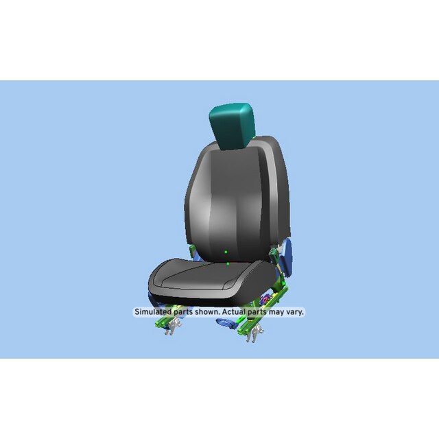 GM Genuine Parts Light Titanium Passenger Seat