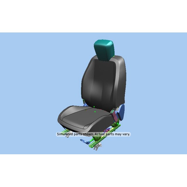 GM Genuine Parts Jet Black Passenger Seat