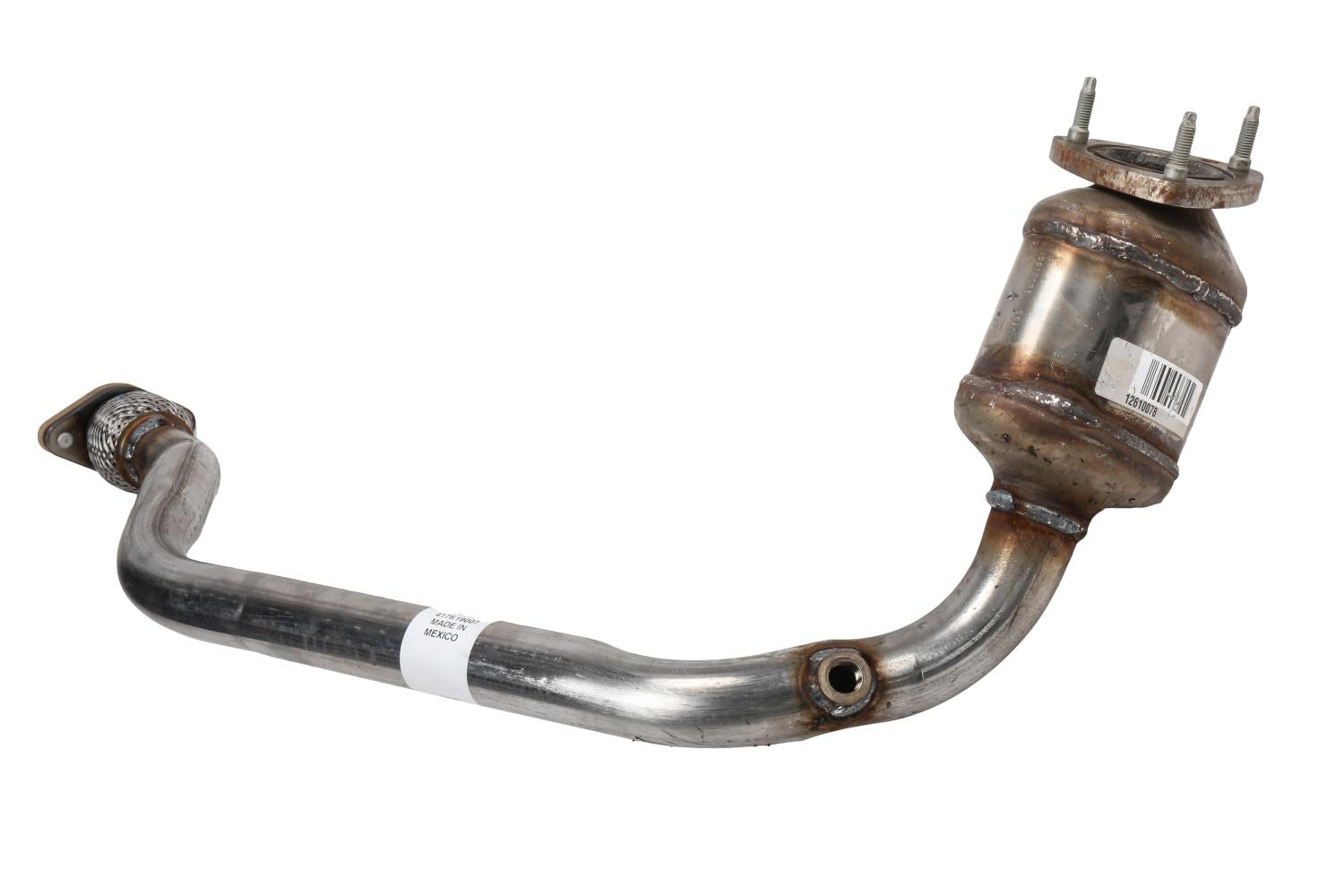 GM Genuine Parts 3-Way Catalytic Converter with Pipes, Gasket, and Studs
