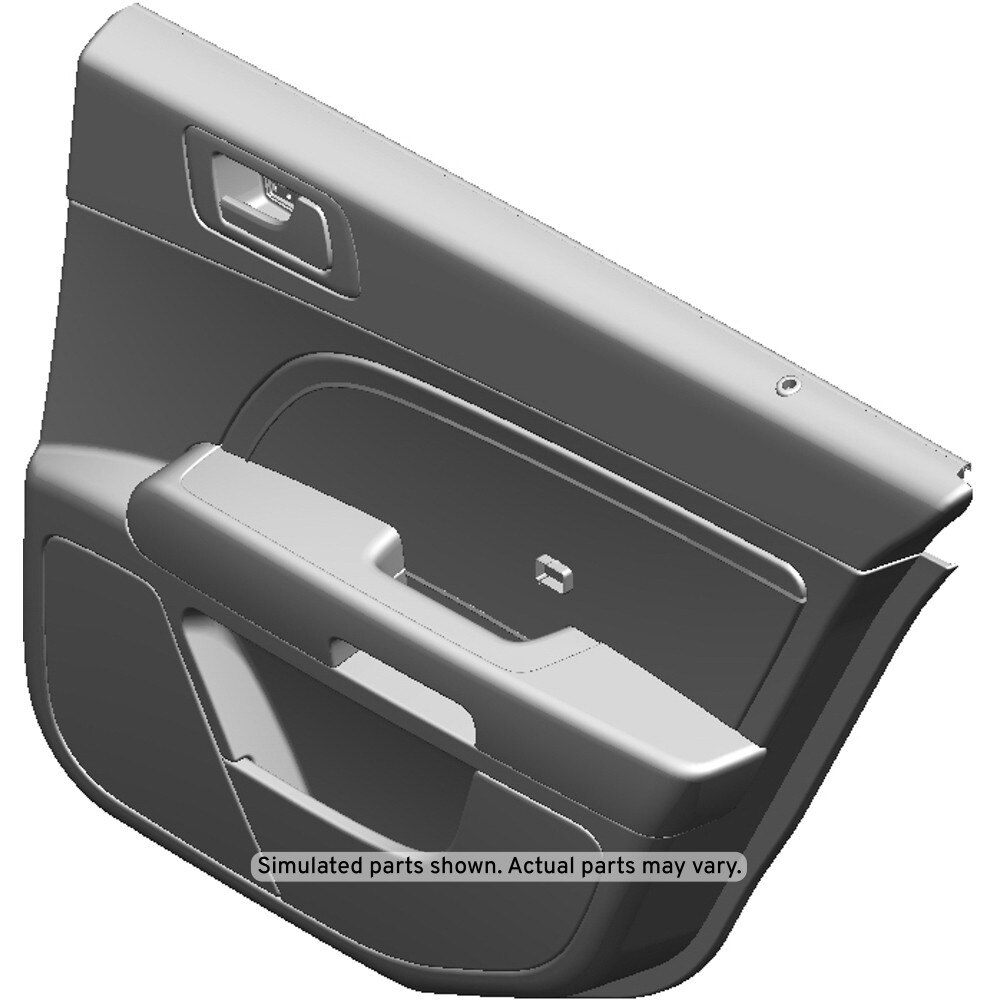 GM Genuine Parts Light Gray Rear Passenger Side Door Trim