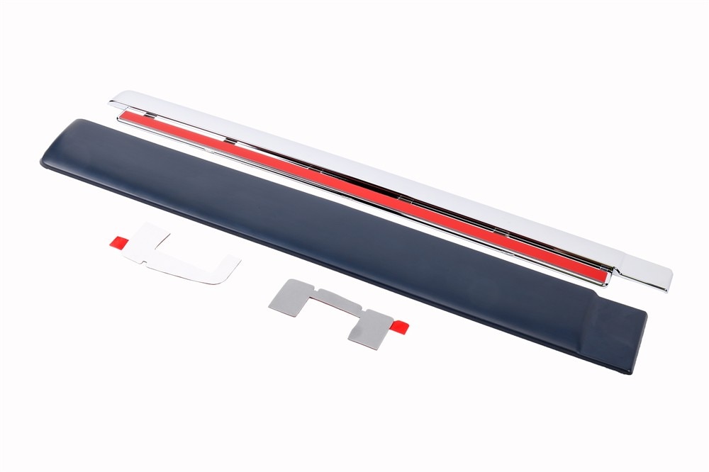 GM Genuine Parts Primed Rear Passenger Side Door Center Molding with Tape