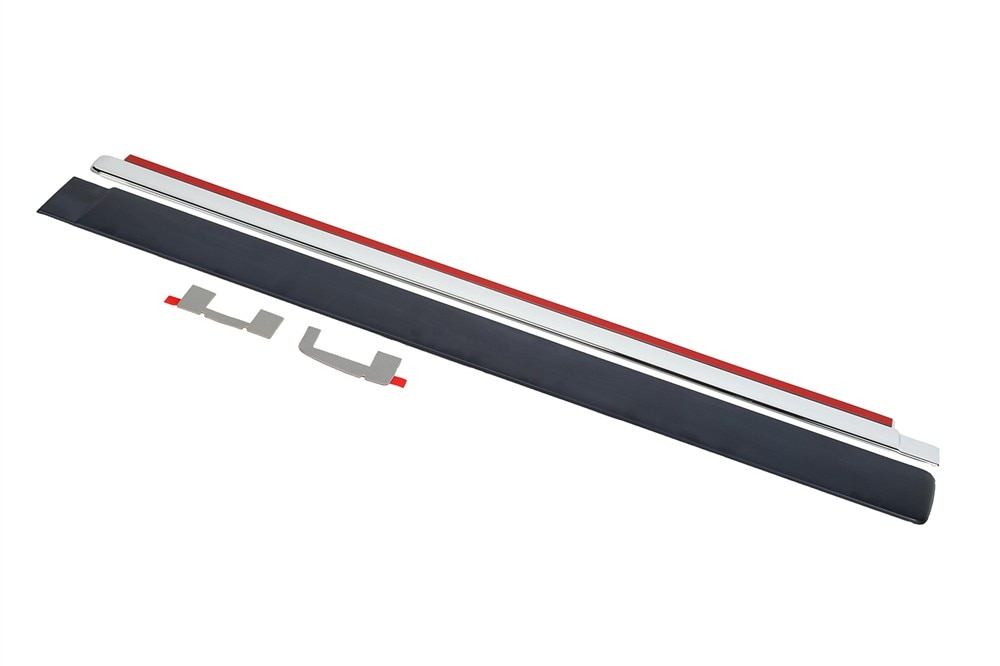 GM Genuine Parts Primed Driver Side Rear Door Center Molding with Tape