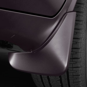 Front Molded Splash Guards in Midnight Amethyst Metallic