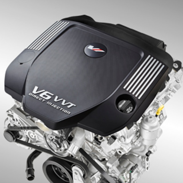 3.6L Engine Cover in Black