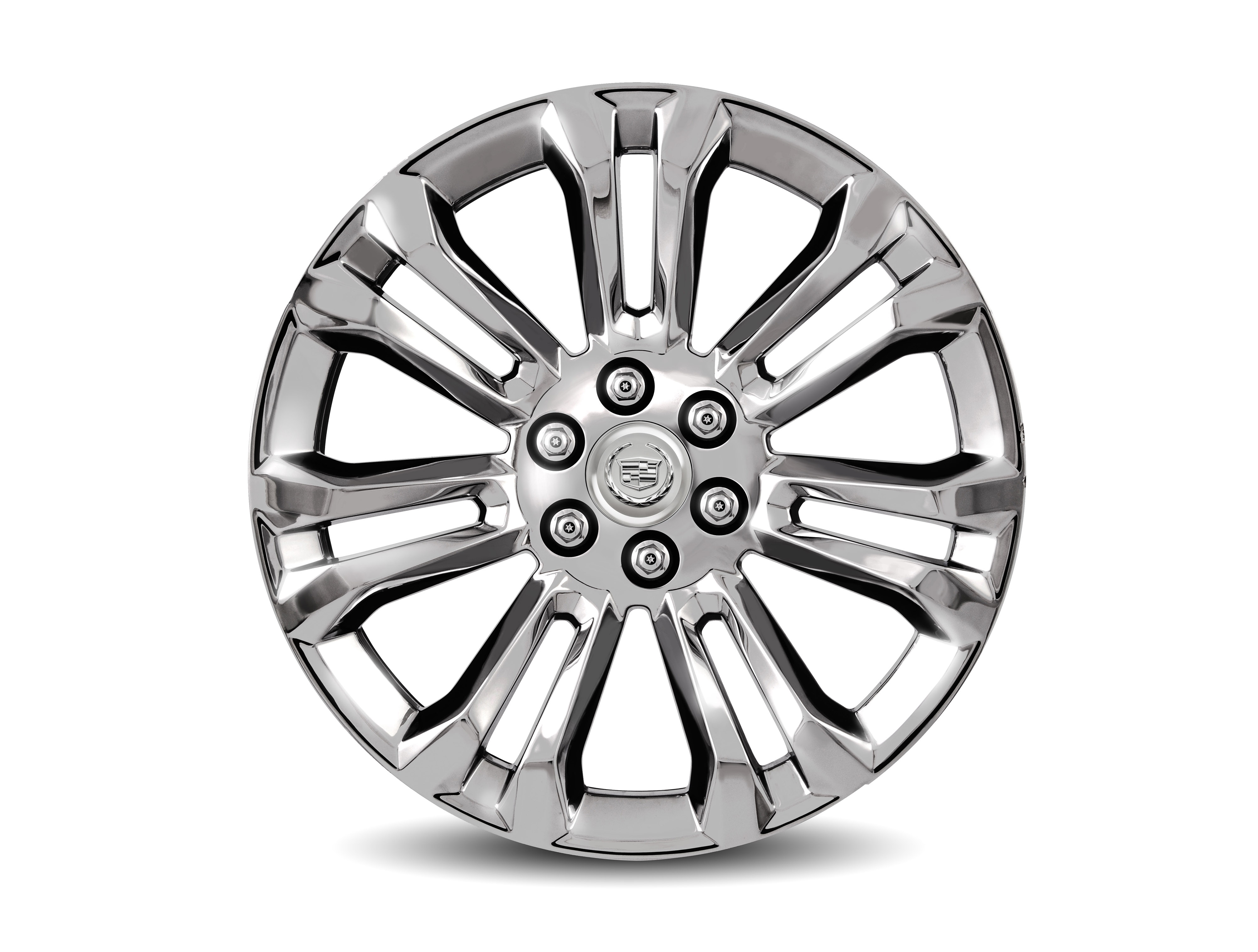 22x9-Inch Aluminum 7-Split-Spoke Wheel in Chrome