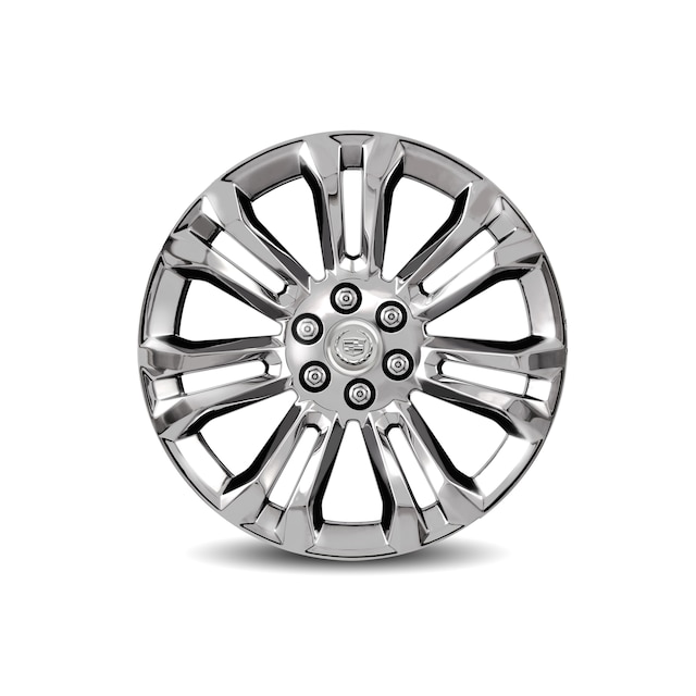 22x9-Inch Aluminum 7-Split-Spoke Wheel in Chrome