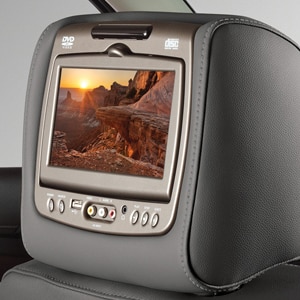 Cadillac Rear-Seat Entertainment System with DVD Player in
