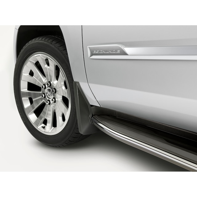 Front Molded Splash Guards in Black