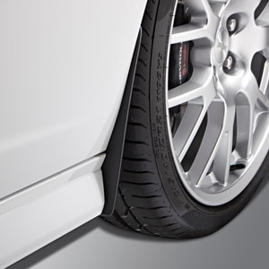 Molded Splash Guards in Black