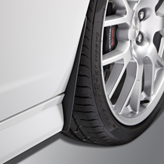 Molded Splash Guards in Black