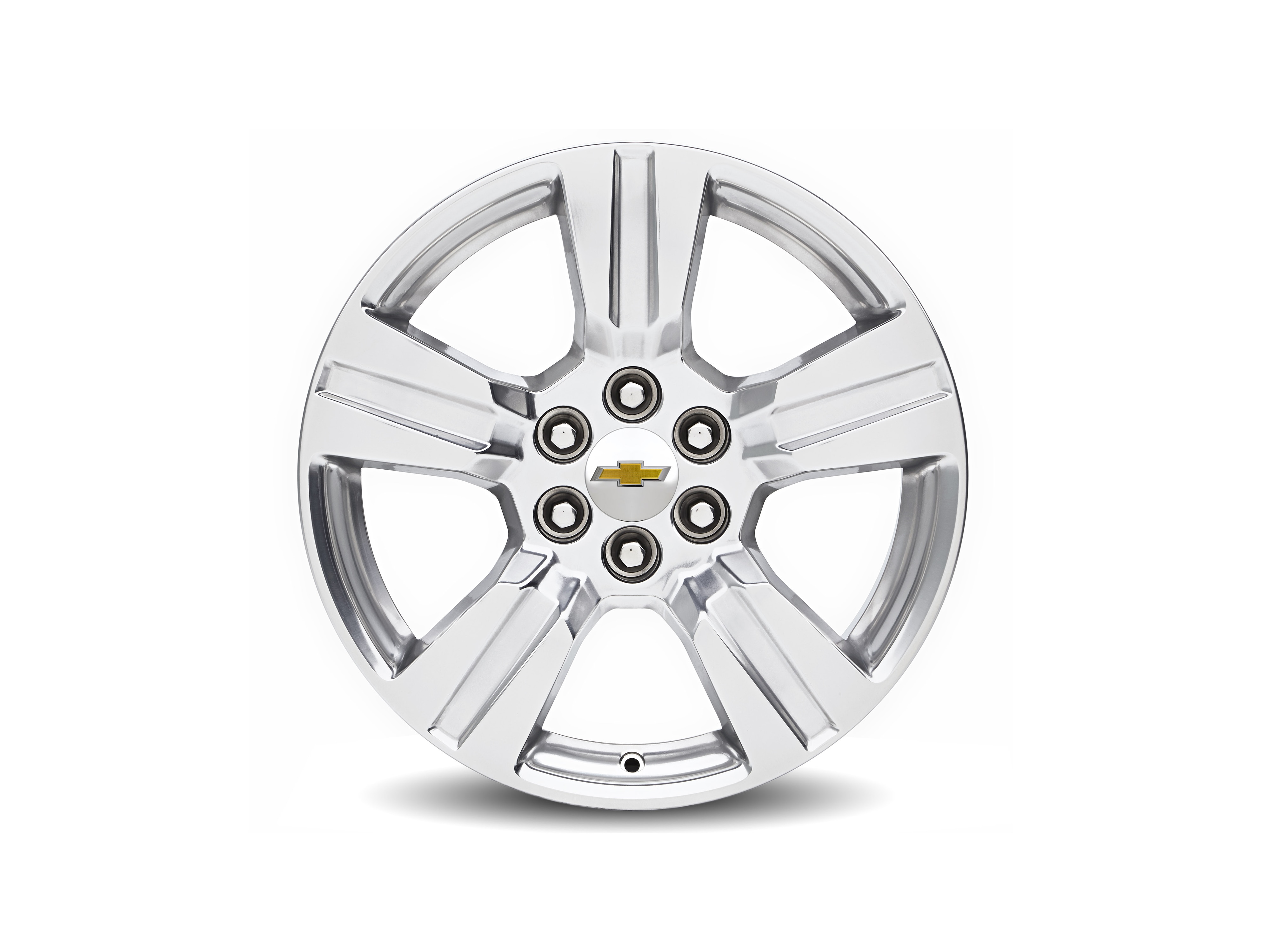 18x8.5-Inch Aluminum 5-Spoke Wheel in Polished Finish