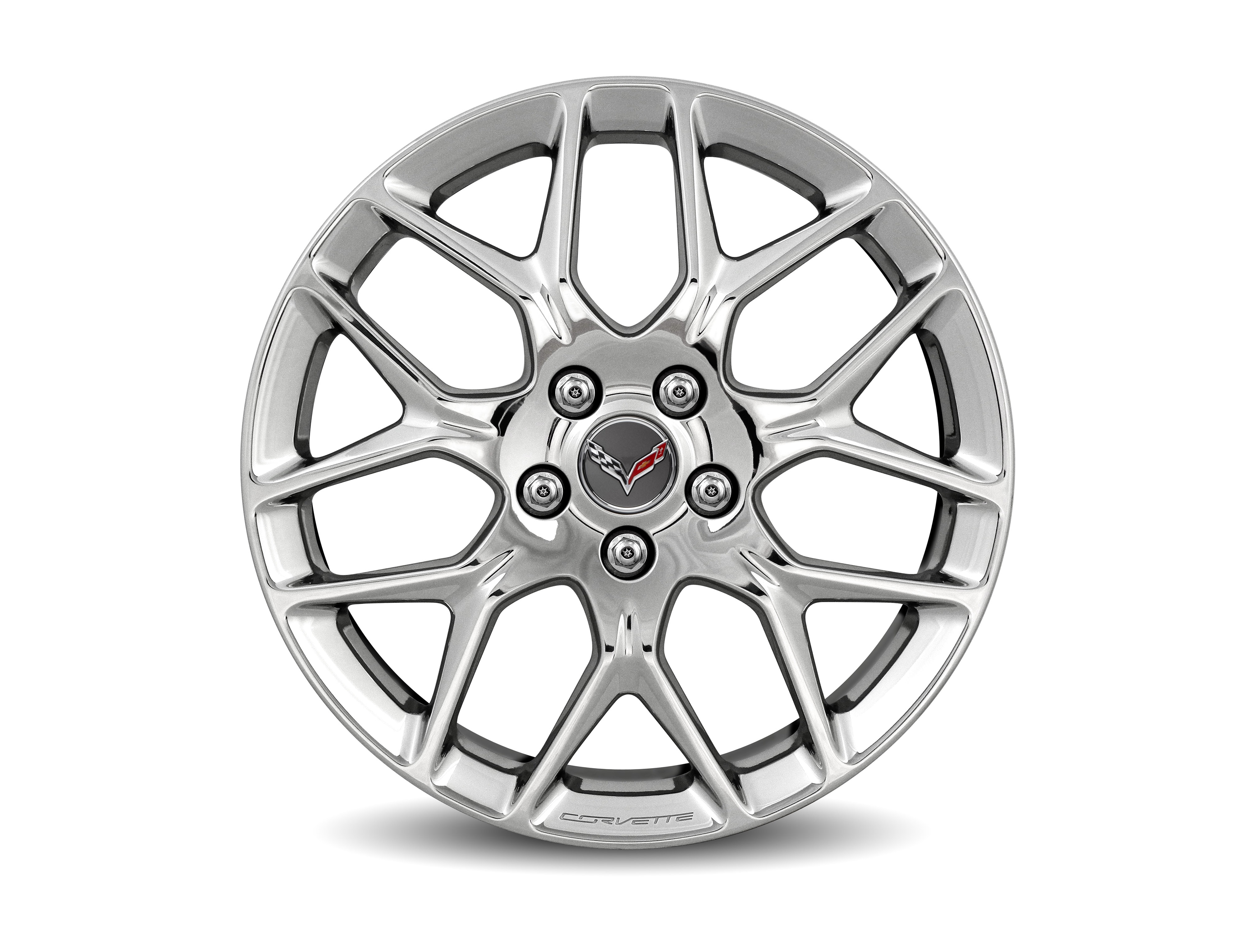 19- and 20-Inch Forged Aluminum 7-Split-Spoke Wheel Package in Polished Finish