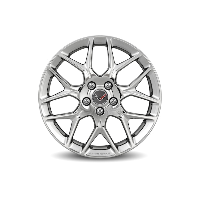 19- and 20-Inch Forged Aluminum 7-Split-Spoke Wheel Package in Polished Finish