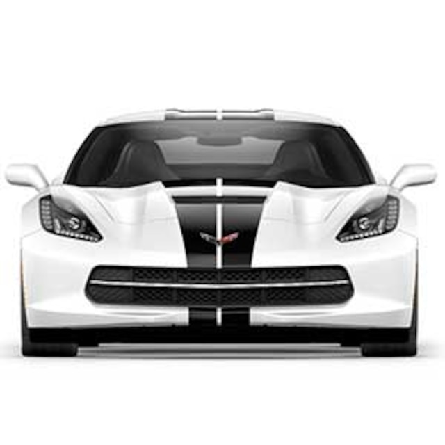 Dual Racing Stripe Package in Carbon Flash
