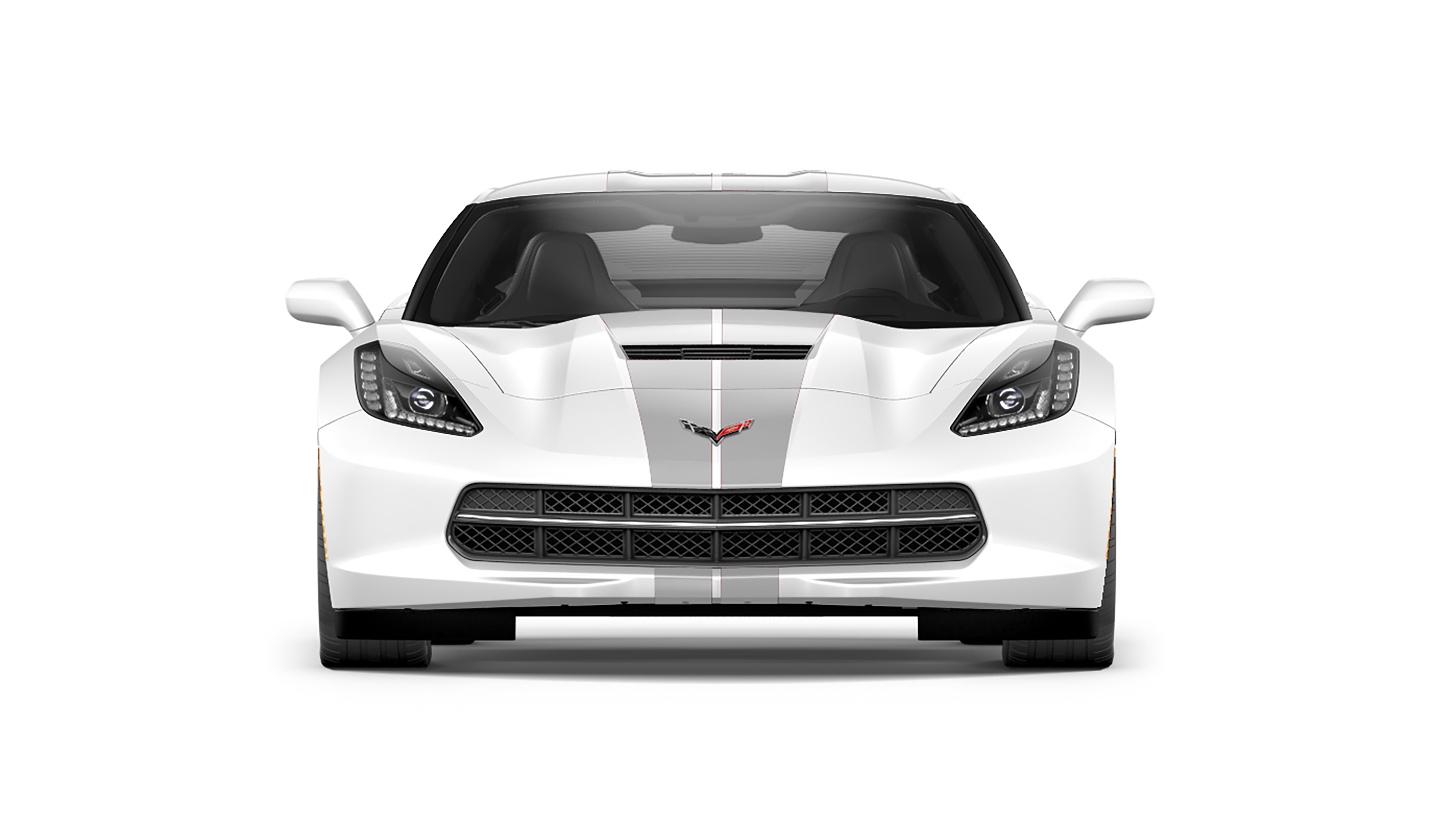 Dual Racing Stripe Package in Blade Silver