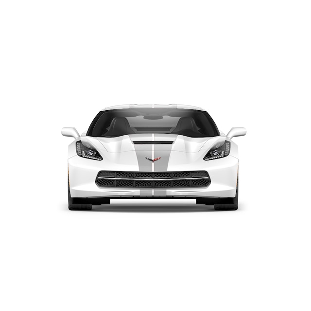 Dual Racing Stripe Package in Blade Silver
