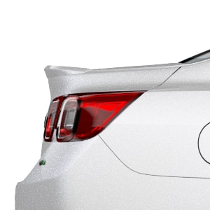 Flush Mount Spoiler Kit in Abalone White