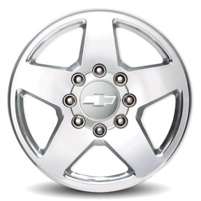 20x8.5-Inch Aluminum Wheel in 5-Spoke Polished Finish
