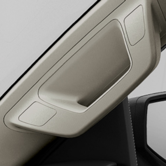 Driver Side Assist Handle Package in Shale