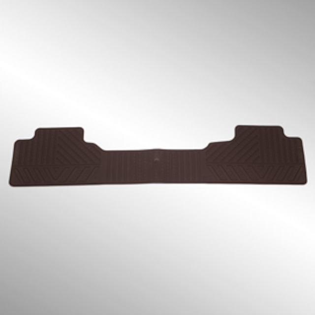 Second-Row One-Piece Premium All-Weather Floor Mat in Cocoa