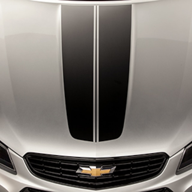 Hood Stripe Package in Black