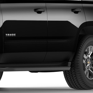 Front and Rear Door Moldings in Black