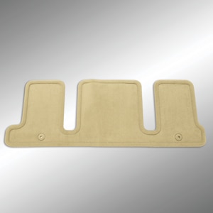 Third-Row One-Piece Carpeted Floor Mat in Dune (For models with Second-Row Captain's Chairs)