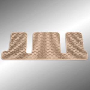 Third-Row One-Piece Premium All-Weather Floor Mat in Titanium (For models with Second-Row Captain's Chairs)