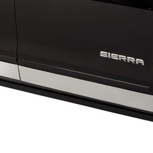 Standard Cab Rocker Panel Molding Set in Stainless Steel by Putco® - Associated Accessories