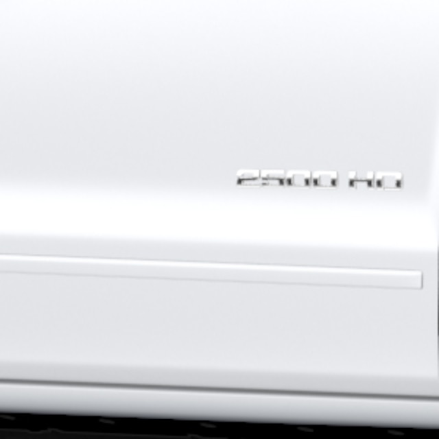 Regular Cab Door Moldings in Summit White