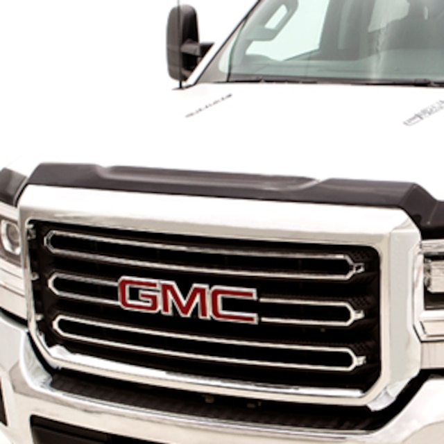 Aeroskin™ Hood Protector in Smoke Black for Vehicles with Gas Engines by LUND® - Associated Accessories