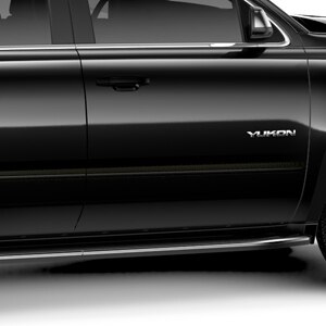 Front and Rear Door Moldings in Black