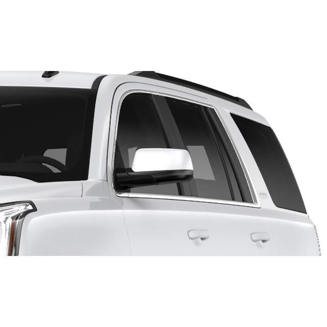 Outside Rearview Mirror Covers in Chrome