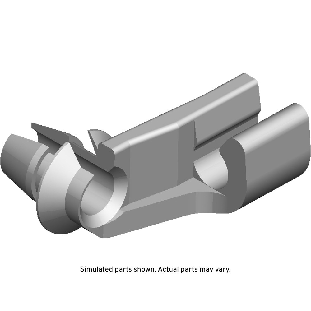 GM Genuine Parts Nylon Door Latch Rod Clip in Black