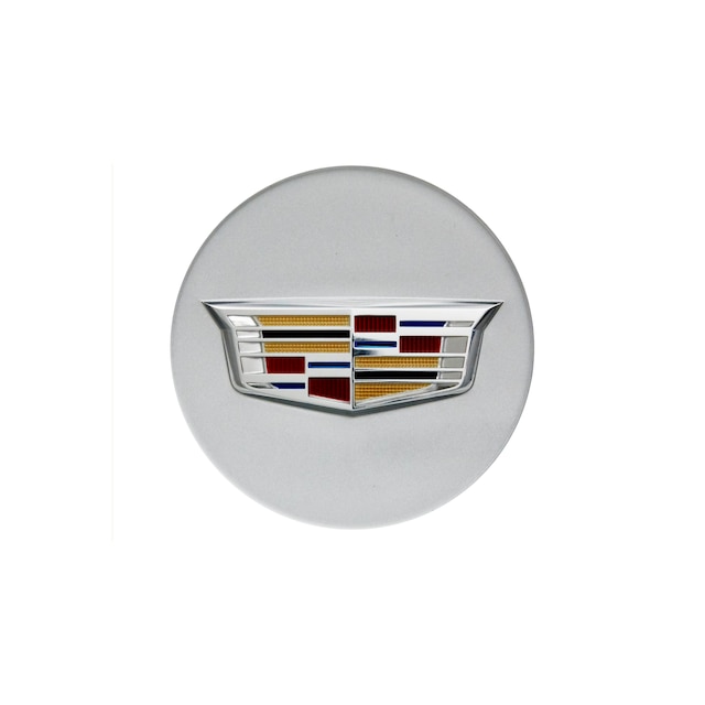 Center Cap in Sterling Silver with Cadillac Logo