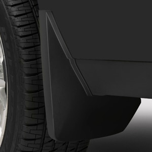 Rear Molded Splash Guards in Black