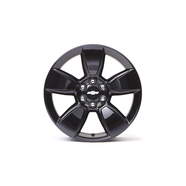 18x8.5-Inch Aluminum 5-Spoke Wheel in Gloss Black