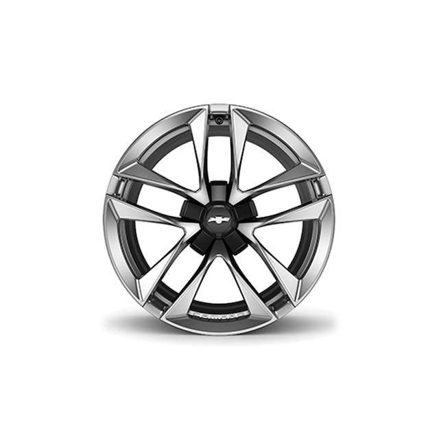 20x8.5-Inch Aluminum 5-Split-Spoke Front Wheel in Polished Finish