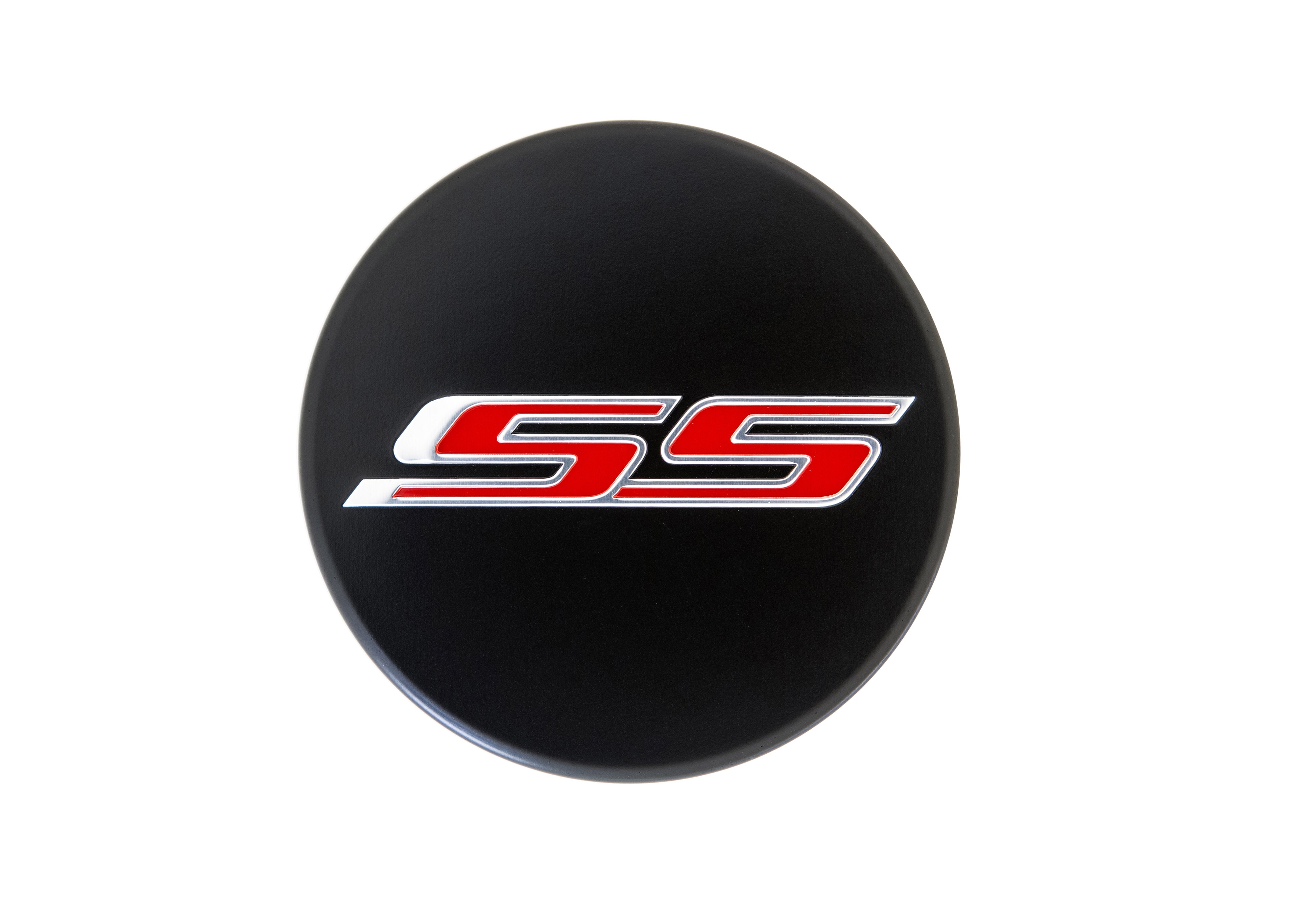 Center Cap in Black with Red SS Logo
